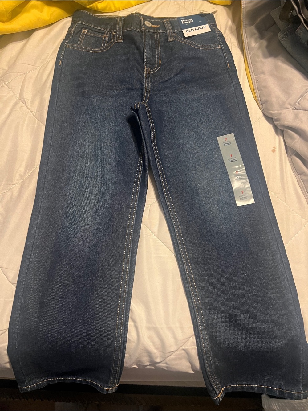 Old Navy Dark Indigo Straight-Leg Women’s Jeans